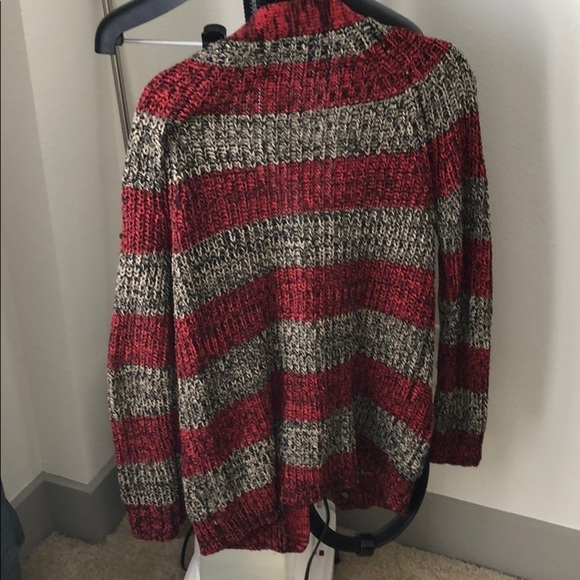 BDG knit sweater UO black/white/red szL - Picture 2 of 2